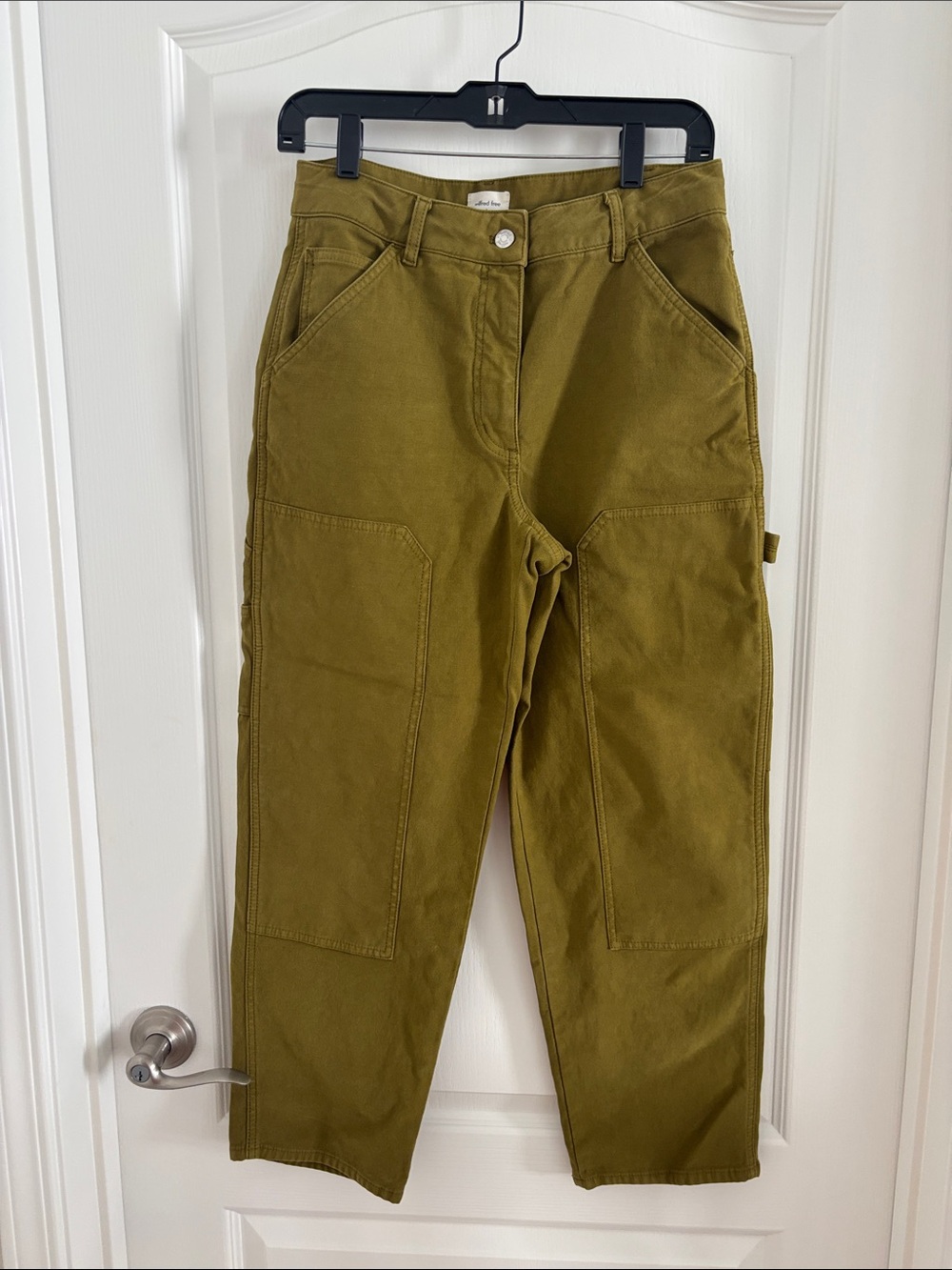 Olive Green Women's Utility Pants - wilfred free